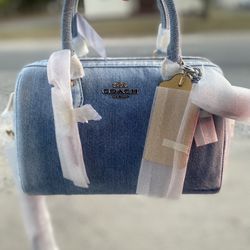 Coach Loved Denim Rowan
