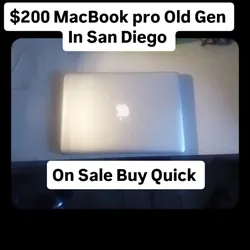 Apple MacBook Pro Laptop With charger
