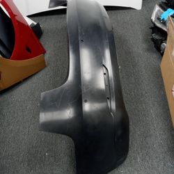 Fits 17-22 Tesla Model 3 Rear Bumper Cover Unpainted