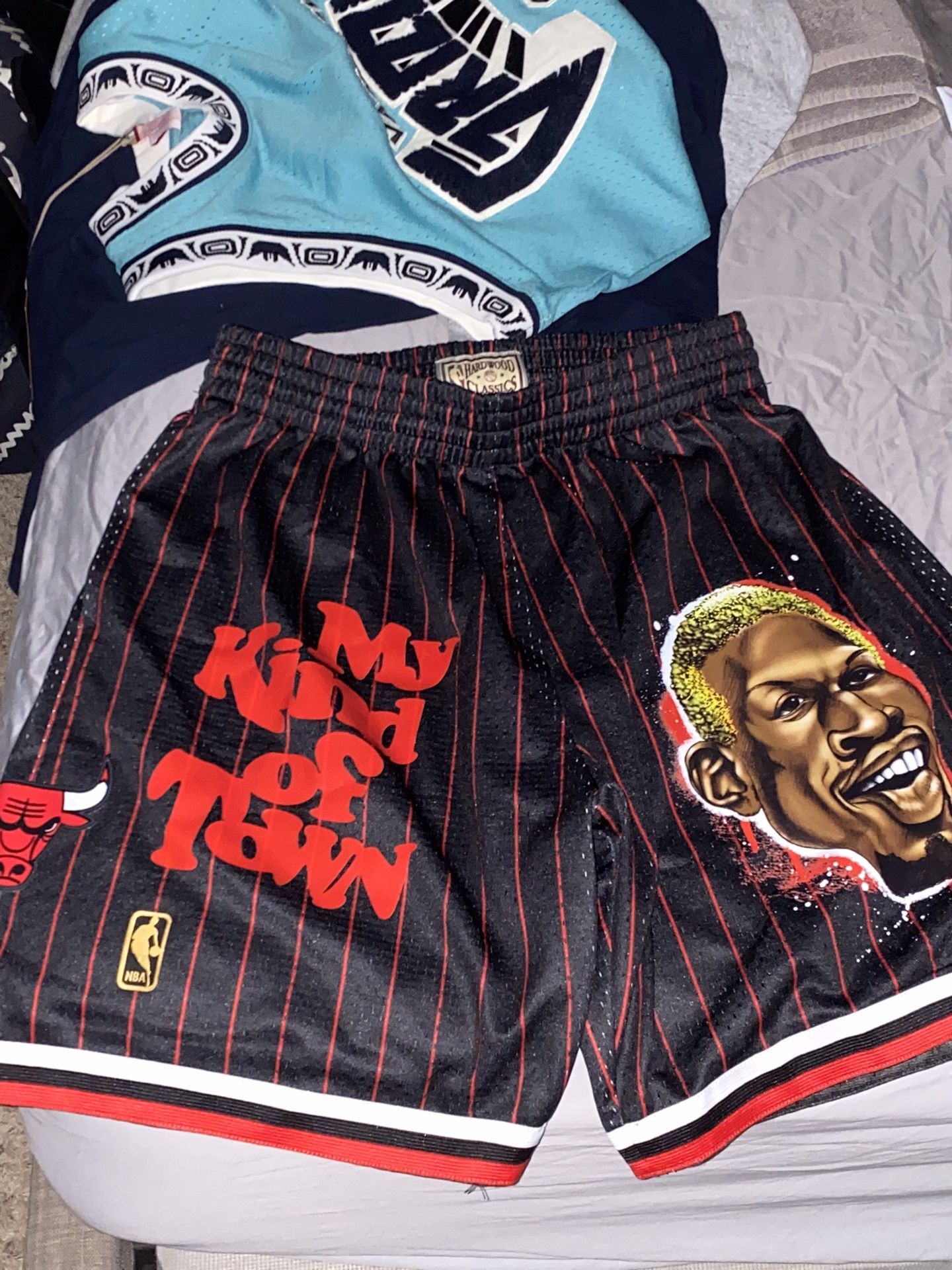 My Kind of Town Shorts Chicago Bulls Dennis Rodman Size L
