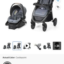 Brand New Baby Stroller And Car Seat Set 