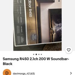 Samsung Soundbar Hw - R450 And Sub