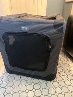 Top Paw collapsible soft dog crate
