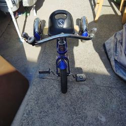 Kids Vintage Bike 3 Wheels It Has A lot Of Chrome On It And Wood In The Back Or Trade For Mini Bike Or Electric Scooter 🛴
