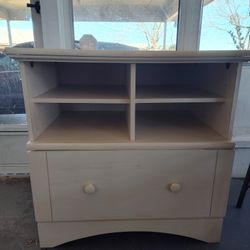 White Wooden Dresser