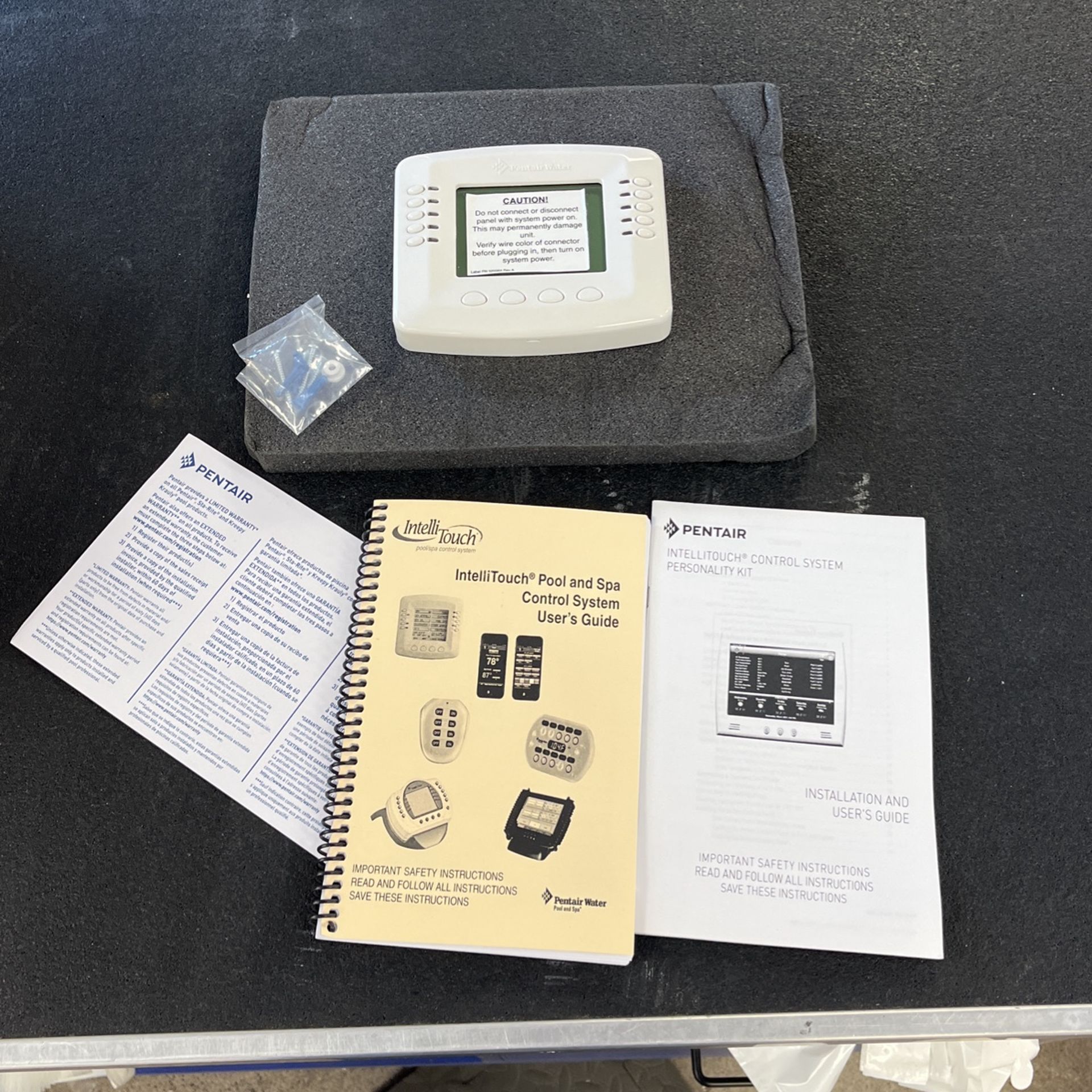 Pentair IntelliTouch Indoor Control Panel White