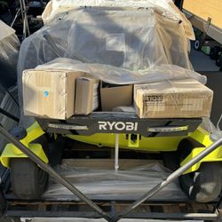 Ryobi 100 Ah Electric Zero Turn Riding Lawn Mower