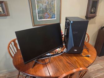 Gaming computer and Monitor