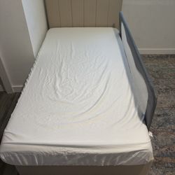 Twin bed with mattress  does not included safety side rail located in Hesperia CA price is firm
