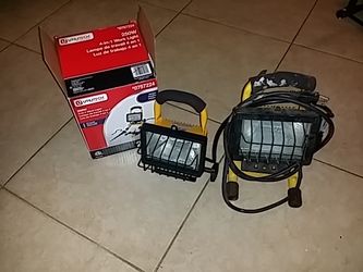 2 Work Lights for 10$