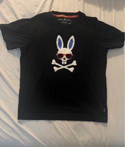 Psycho Bunny Black Graphic T-Shirt