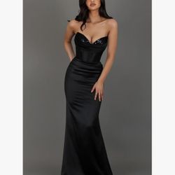 Black Night Elegant Dress