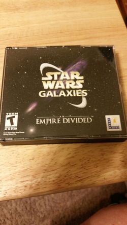Star wars Galaxies an empire devided