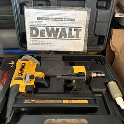 Dewalt DWFP NAIL GUN 18 gauge very good