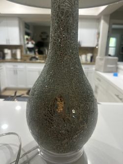 Mosaic Glass Table Lamp with Shade