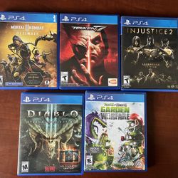 Playstation 4 Games Bundle - Fight RPG Strategy