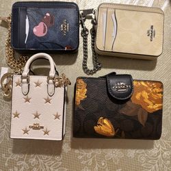 Coach Wallets First Picture $65 Each  