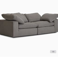 Nixon Cloud Couch Set -Loveseat & Orbital Chair - $500 (Negotiable)