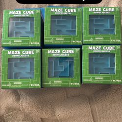 6 Maze Cubes