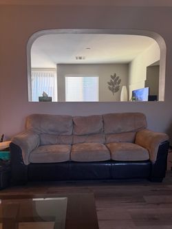 Large sectional and sofa