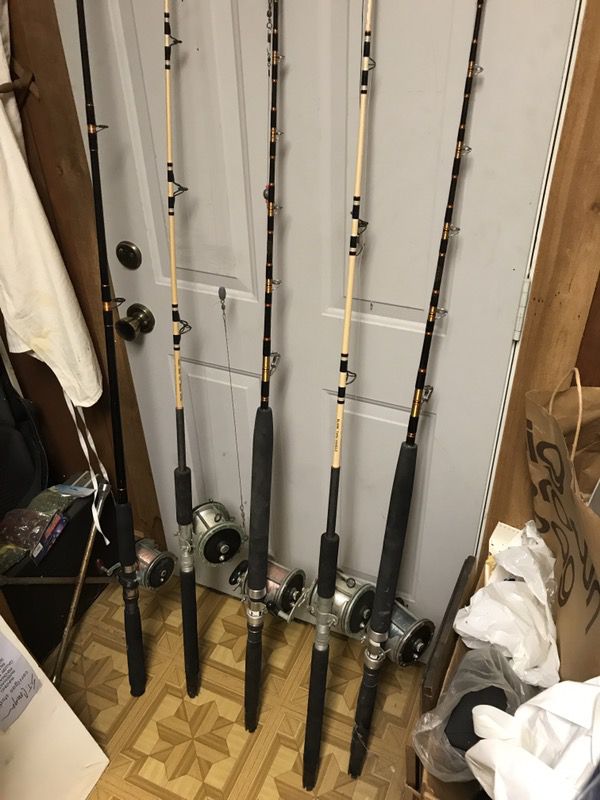 Vintage Penn Senator fishing rods and reels for Sale in West Palm Beach, FL  - OfferUp