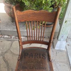 Vintage Wooden Chair 
