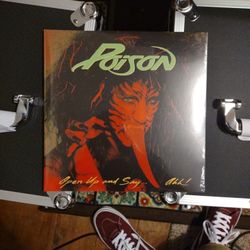 Poison - Open Up And Say... Ahh! Gold Vinyl