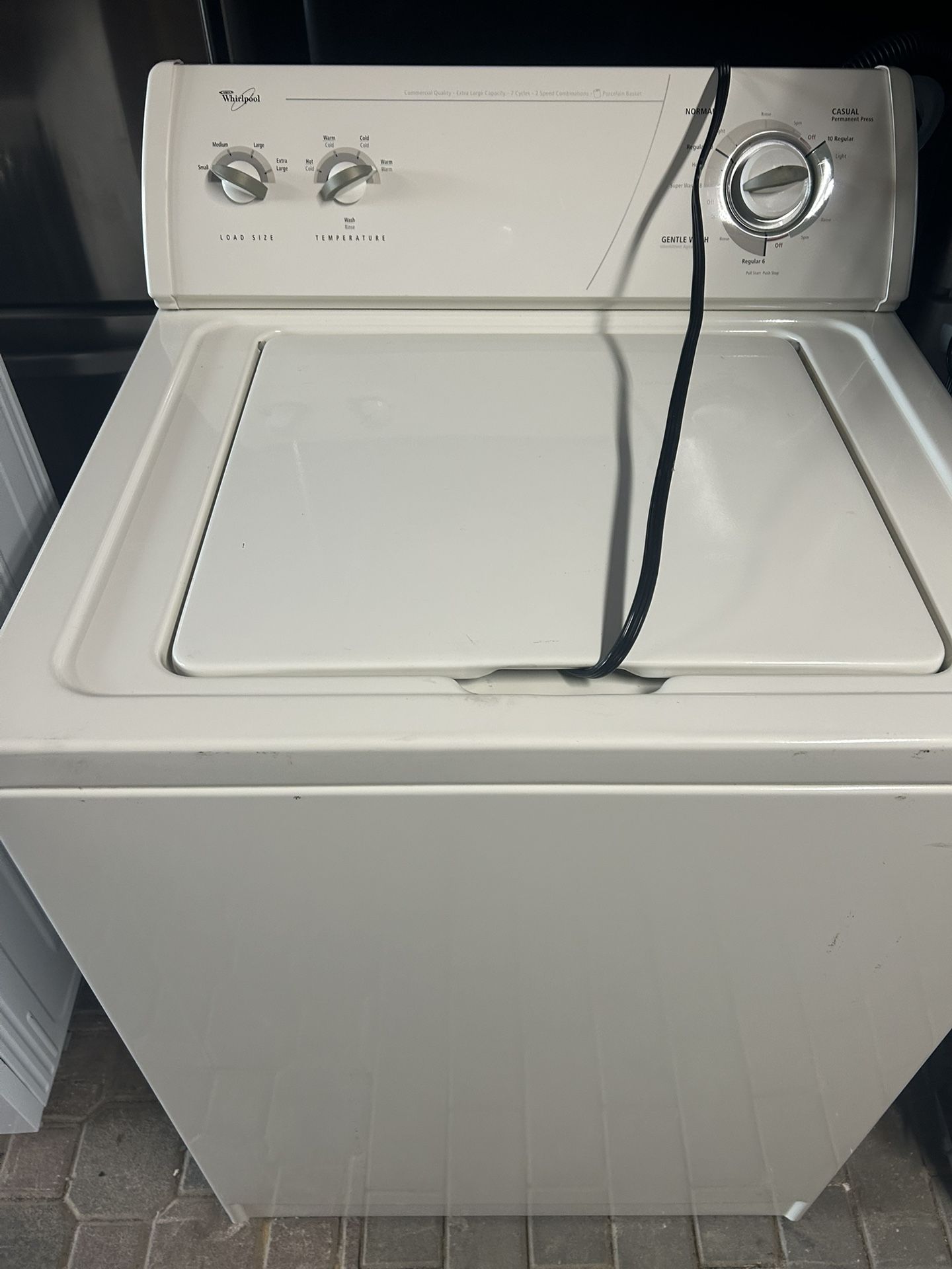 WHIRLPOOL WASHER
