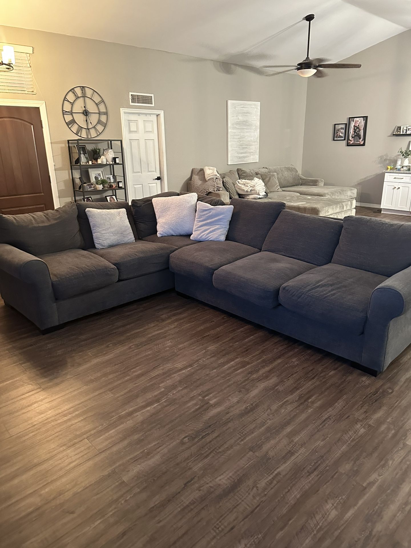 Gray Sectional Sofa