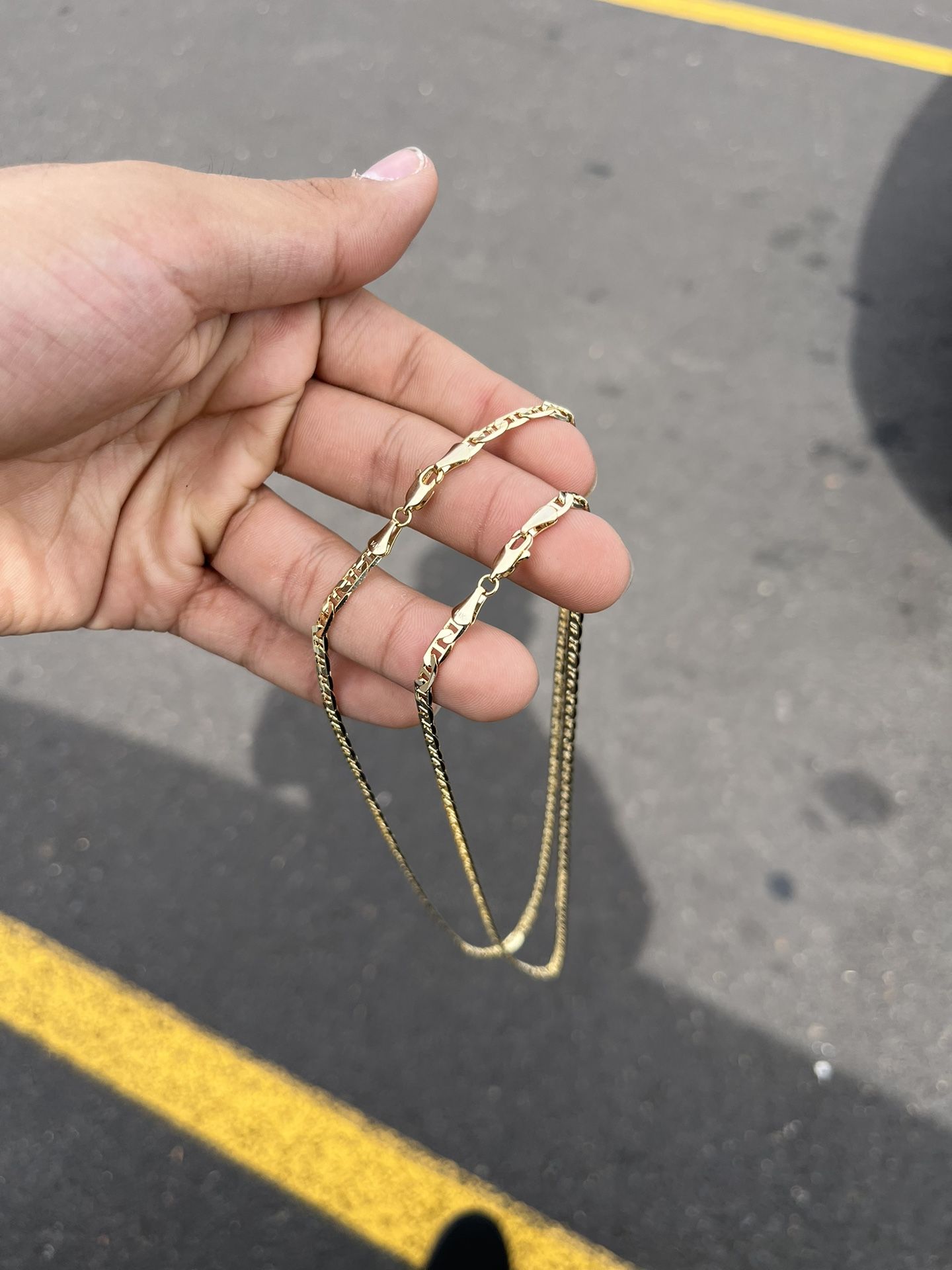 Gold Chain 14k Stamped Plated