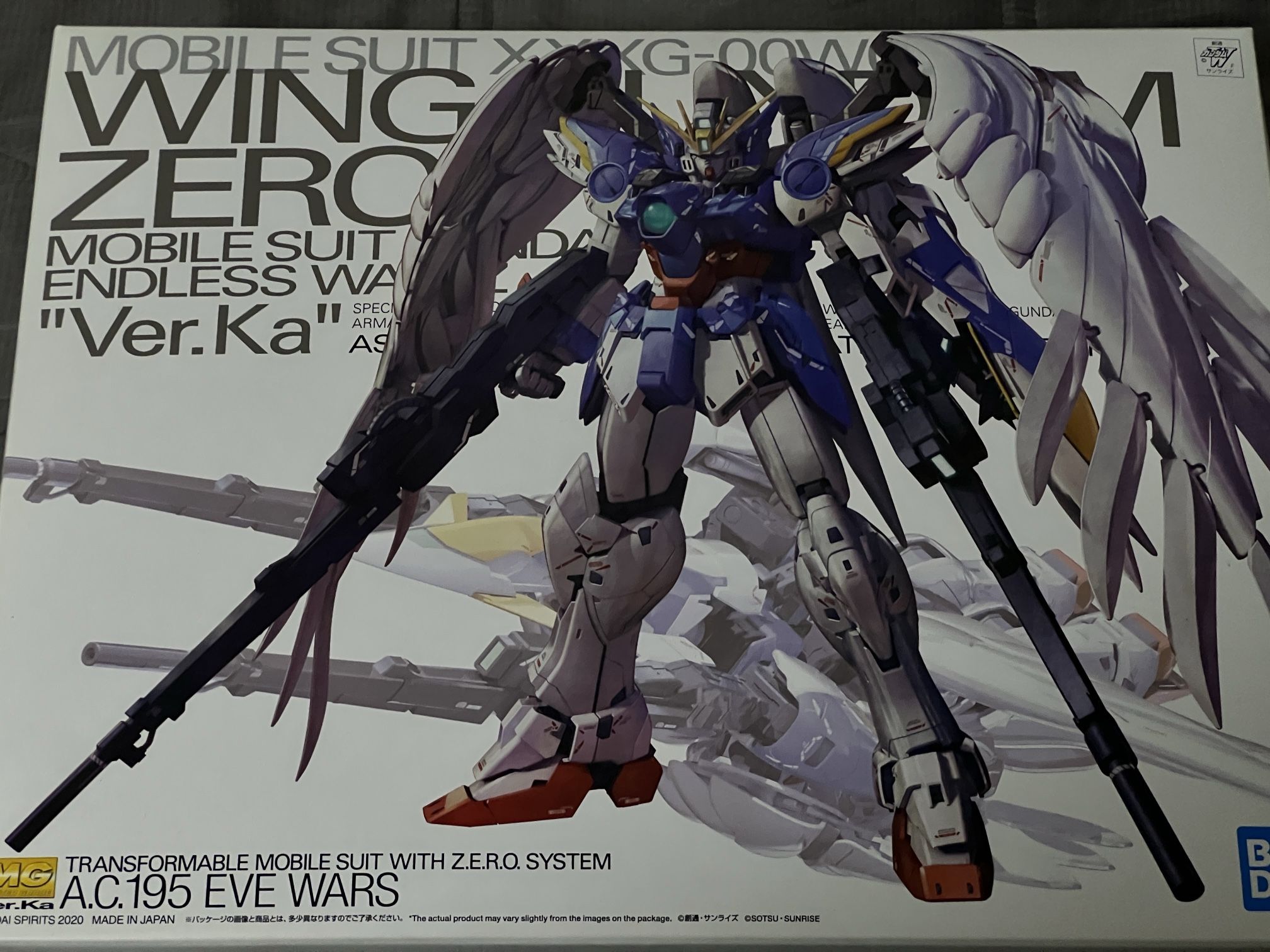 Mobile Suit XXXG-00W0 Wing Gundam Zero EW Ver. Ka 1/100