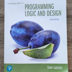 Programming Logic and Design Book - 5th Edition
