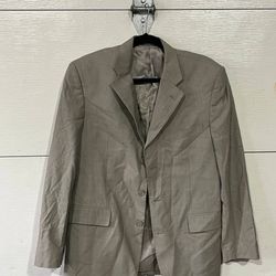 Vanetti Men’s Blazer Gray Sport Coat Classic Dress Jacket