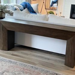 MSRP $2000+ New Birch Lane Sofa Table Console Table