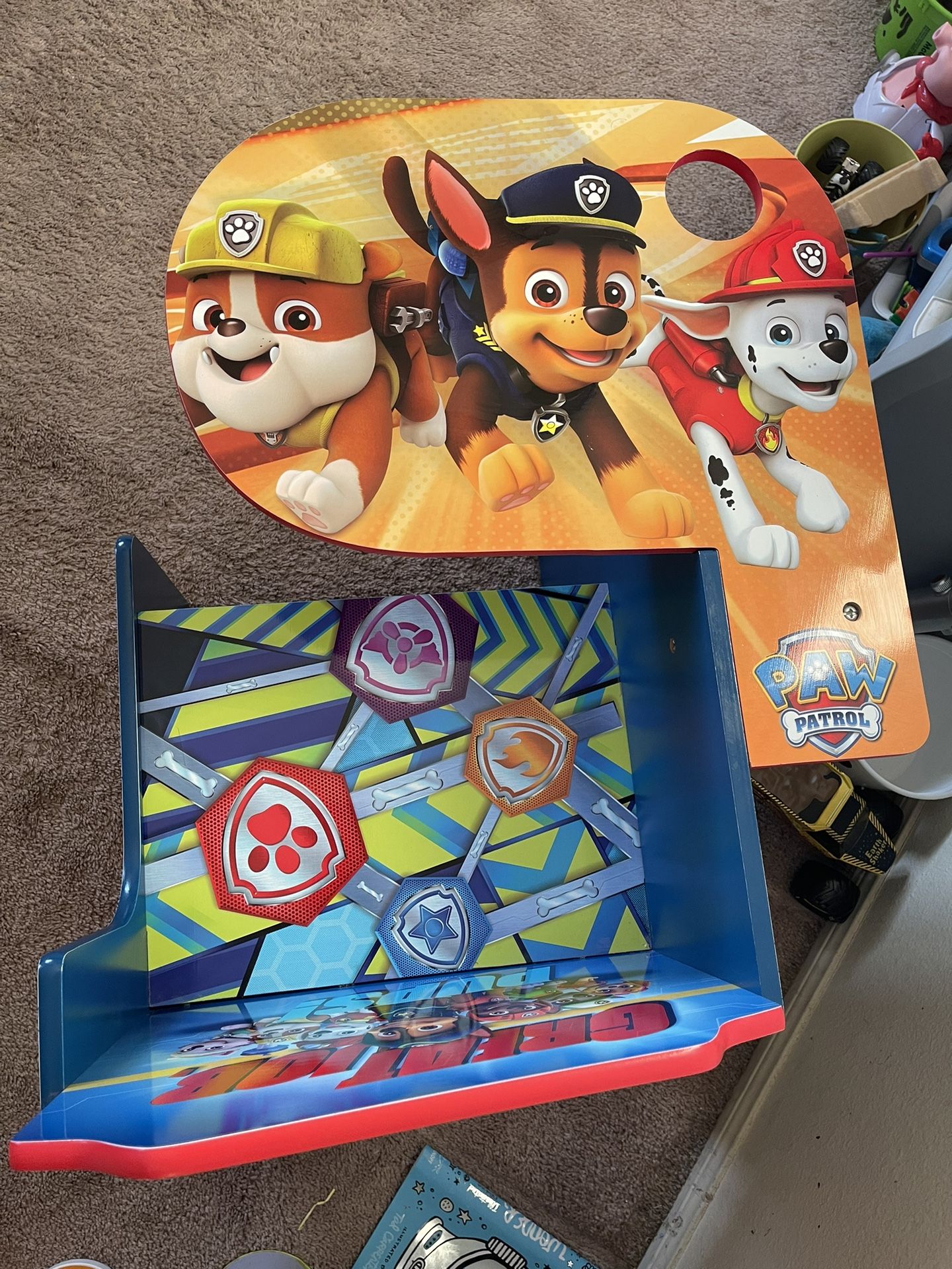 USED Delta Children PAW Patrol Chair Desk