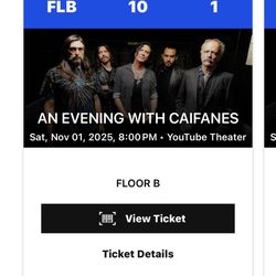 Caifanes At youtube Theatre Nov 1