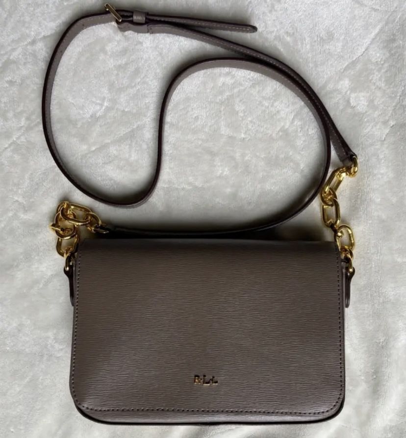 Werkwijze Labe Fantasie Ralph Lauren Carmen Small Crossbody Handbag Gray Grey Leather Purse Womens  Bags for Sale in Peck Slip, NY - OfferUp