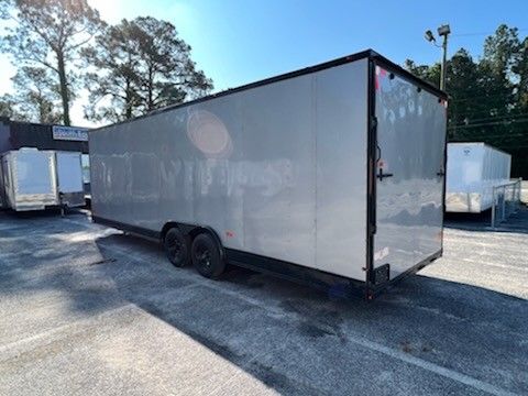 8.5x24ft Enclosed Vnose Trailer Brand New Car Truck Bike Motorcycle ATV SXS RZR SXS Hauler 