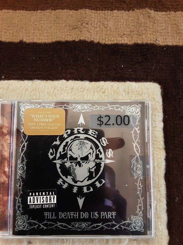 Near MINT Vintage Cypress Hill-Till Death Do Us Part!! No Scratches VG+/EX.