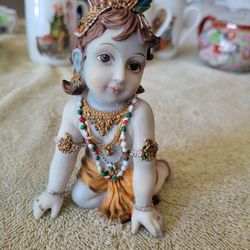 Baby Krishna Figurine 