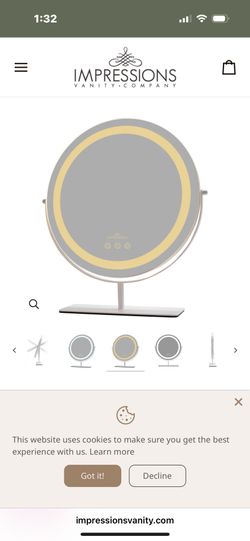 Brand New Impressions LED vanity Mirror 