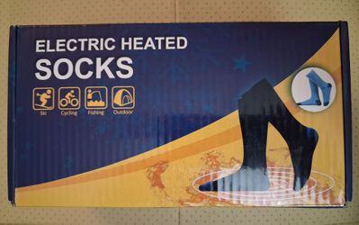 Electric heated socks (2000mAh battery)