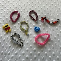 custom rainbow loom accessories!