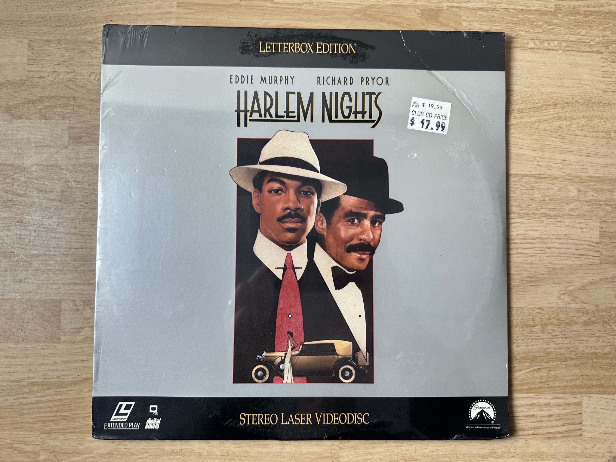 HARLEM NIGHTS - LASERDISC 1990 LD - LETTERBOX EDITION - EDDIE MURPHY RICHARD PRYOR - LD - NEW SEALED! BRAND NEW