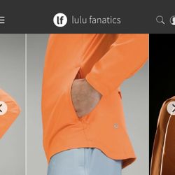 Lululemon jacket New Firm Price 