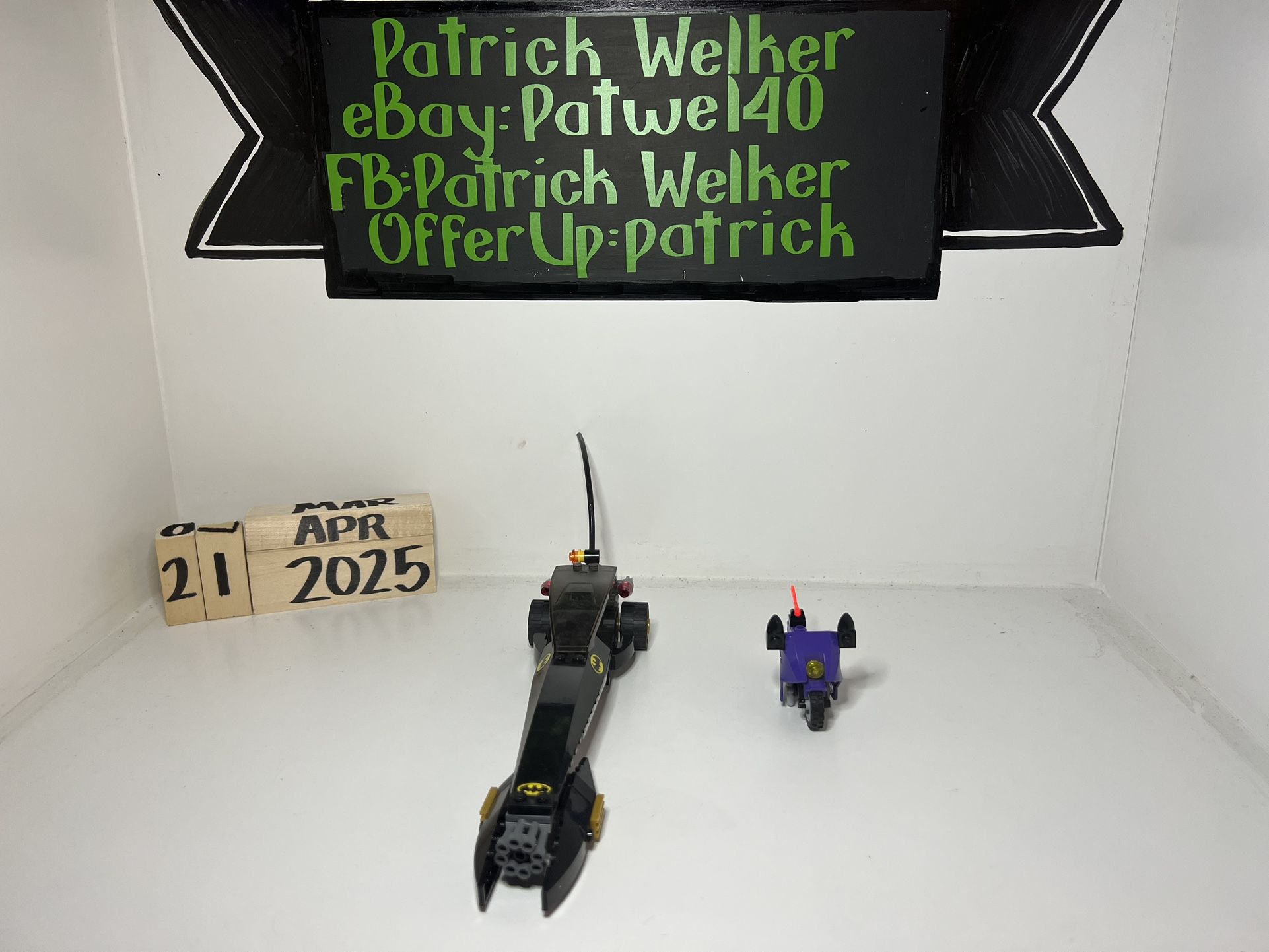 7779 LEGO The Batman Dragster Catwoman Pursuit