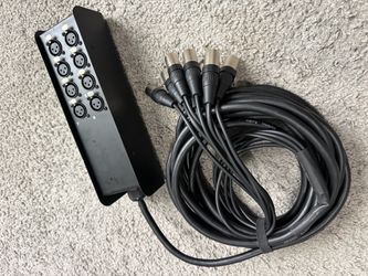 Seismic Audio 25ft 8ch audio snake $150 obo