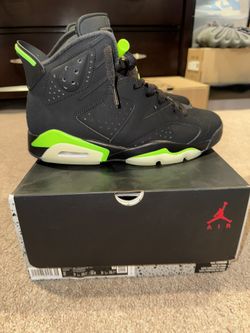 Electric Green Jordan 6