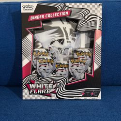 White Flare Binder Collection