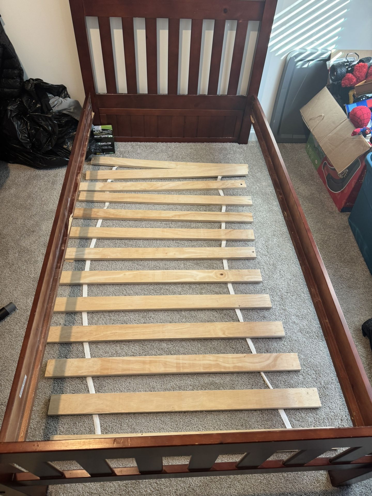 T.V Stand & Twin Beds